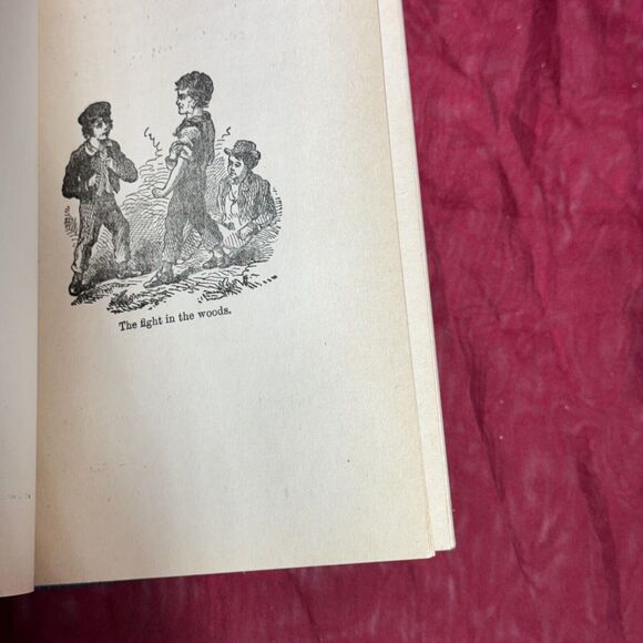 Antique Proud & Lazy HC Book by Oliver Optic Riverdale Stories Hurst & Co - Picture 9 of 11